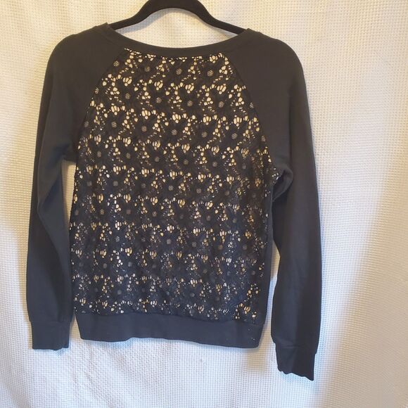 MCR X My Chemical Romance Official Women's Sz Small Sweatshirt Lace on Back Punk - Picture 2 of 4